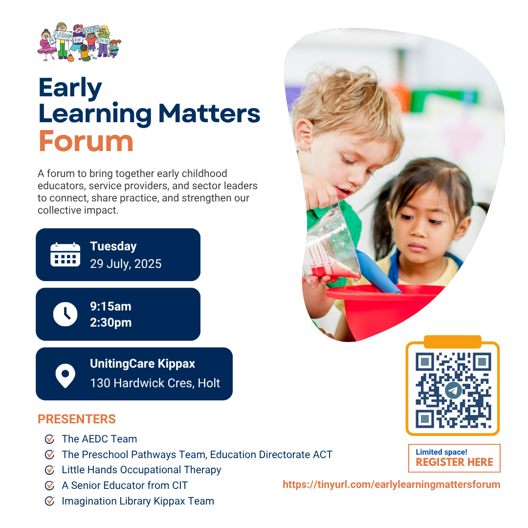 Early Learning Matters Forum Socials